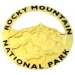 ROCKY MOUNTAIN NATIONAL PARK CUTOUT HAT LAPEL PIN